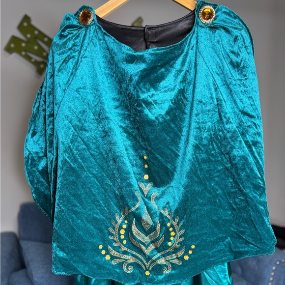 Disney Enchanted Black and Teal Kids Anna from Frozen custom - Picture 4 of 9